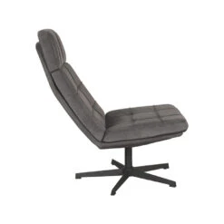 LABEL51 Fauteuil Alvar - Antraciet - Cosmo - 57x53x83 Cm -Leenbakker Winkel fa172b38300c463bb2f903eae9711453