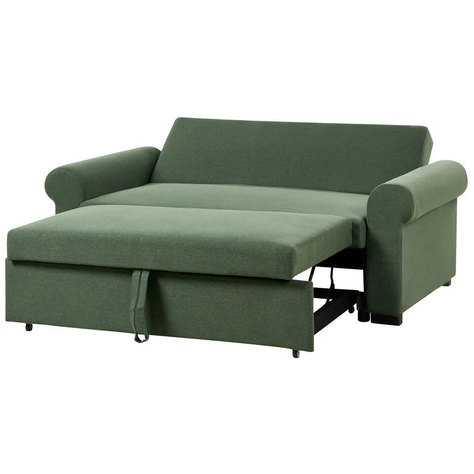 SILDA - Slaapbank - Groen - Polyester 11 SILDA - Slaapbank - Groen - Polyester - Afbeelding 11