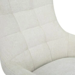 Livingfurn - Fauteuils Naomi Pearl - Wit - Stof -Leenbakker Winkel fed676b726e949dc97aa42805b2c8489