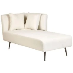 RIOM - Chaise Longue - Wit - Linkszijdig - Stof -Leenbakker Winkel fff6bc7df70145519692a24d3669c6ec