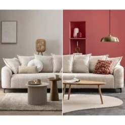 Bank Elsa 3-zits - Beige -Leenbakker Winkel sf 10101008 9055