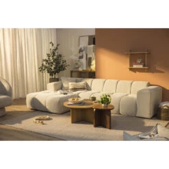 Hoekbank Beau Links - Raven - Beige -Leenbakker Winkel sf 10108209 1