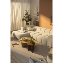 Hoekbank Beau Links - Raven - Beige -Leenbakker Winkel sf 10108209 2