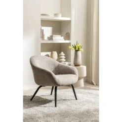Fauteuil Lieke - Beige -Leenbakker Winkel sf 10201276 9060