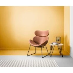 Fauteuil Cezar - Kunstleder - Zwart/cognac -Leenbakker Winkel sf 10203035 9050