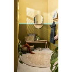 Halbankje Fenna - Naturel - 110x32x45 Cm -Leenbakker Winkel sf 11948300 9050