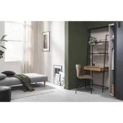 Slaapbank Perth - Licht Grijs - 74x180x86 Cm -Leenbakker Winkel sf 12600425 9053